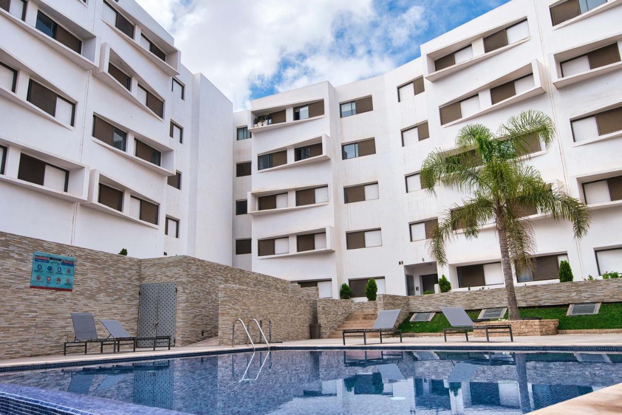 Luxury Apartment 100Sqm With Pool Near Beach Wifi Unlimited With Optical Fiber Agadir Buitenkant foto